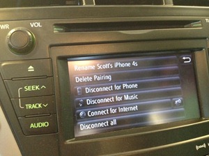 HOW TO FIX: Toyota Entune 2.0.1 Update breaks Internet Tethering over